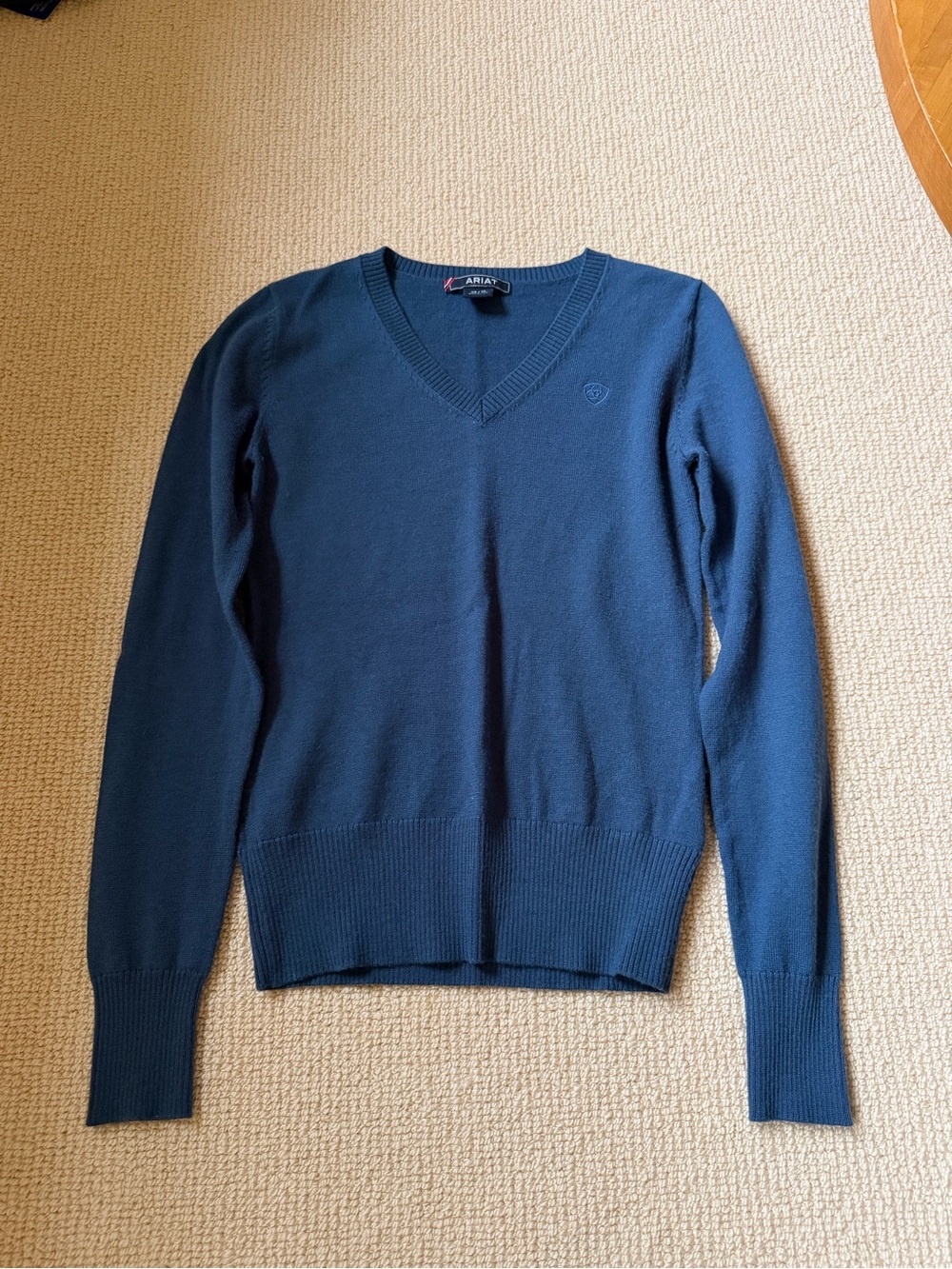 Ariat V-Neck Sweater in Blue